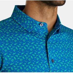 Foot Joy Athletic Fit Beach Print Lisle